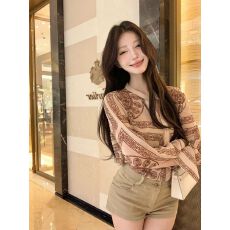 批发复古雪纺衬衫<b class='q'>外套</b>女装<b class='q'>夏季</b>老钱风松弛感薄款长袖防晒衬衣宽松上衣