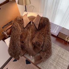 批发设计毛毛秋冬女毛衣感软糯法式外套氛围感美拉德时尚感小众<b class='q'>短外套</b>