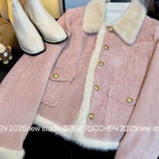 批发棉服女冬季保暖美拉德短外套长袖小个子2025<b class='q'>秋</b>冬季新款