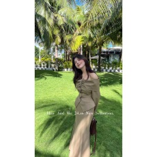 批发套装2026新款女高级感气质名媛收腰短款风衣外套包臀裙两件套