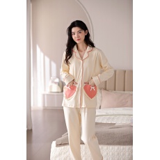 XLS2025秋冬纯棉双面月子服孕妇产后哺乳开胸睡衣家居服