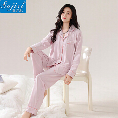 XLS2025秋冬纯棉双面月子服孕妇产后哺乳开胸睡衣家居服