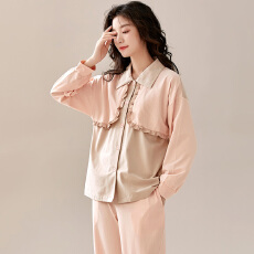 批发XLS2025秋冬纯棉双面月子服<b class='q'>孕妇</b><b class='q'>产后</b>哺乳开胸<b class='q'>睡衣</b>家居服