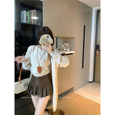 批发实拍大码女装秋冬新温柔纯欲挂脖吊带<b class='q'>宽松</b>慵懒软糯开衫毛衣两件套