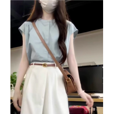 批发高级感气质衬衫<b class='q'>连衣裙</b>子<b class='q'>女</b>装2025新款夏季小个子穿搭一整套装长<b class='q'>裙</b>