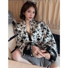 批发双面穿蝙蝠袖提花外套今年流行的爆款<b class='q'>女装</b>新款开衫巨好看洋气上衣