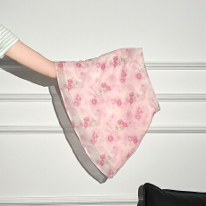 批发小个子粉色甜美碎花半身裙女2026春夏季新款高腰显瘦a字包臀短裙