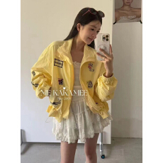 批发<b class='q'>甜美</b>可爱刺绣短外套女薄款2026年夏季新款时尚减龄防晒上衣宽松