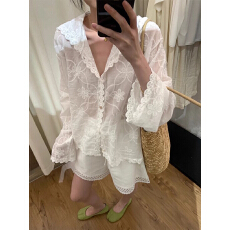 批发韩系连帽薄款防晒外套女夏天高级感宽松小众百搭开衫长袖上衣
