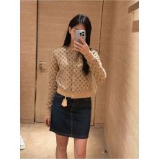 批发高级韩系撞色设计<b class='q'>圆领</b><b class='q'>针织</b><b class='q'>开衫</b>软糯时髦慵懒南油女