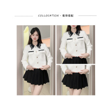 批发小香风外套女春秋2025新款爆款小个子短款<b class='q'>西装外套</b>夹克撞色上衣女