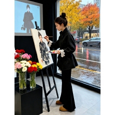 批发韩版气质高级感毛呢外套女2025秋冬新款系带收腰双面呢大衣小个子