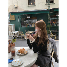 批发『软香蛋糕蕾丝边打底』磨毛加绒亲肤半高领打底衫长袖T恤女上衣