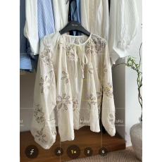 批发设计感小众提花系带<b class='q'>衬衫</b>女2026春季新款爆款韩版时尚宽松显瘦上衣