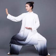 批发非实拍 太极服女新款飘逸高端比赛表演太极拳练功服装女春夏季
