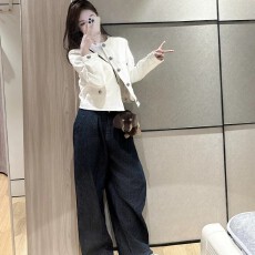 批发法式短款外套<b class='q'>女</b>秋季新款胖mm多口袋宽松显瘦气质高级感<b class='q'>夹克</b>冲锋衣