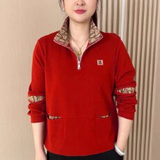 批发纯棉2025<b class='q'>秋</b>季洋气时髦拼接撞色翻领长袖新款百搭设计拉链立领上衣