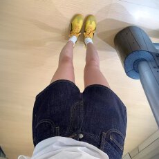 批发牛仔短裤女大码夏季新款胖mm高腰宽松阔腿薄热裤梨形身材欧货