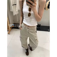 批发小个子牛仔裤复古工装牛仔裤<b class='q'>女</b>春季新款九分直筒裤