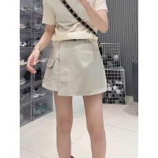 批发大码不规则复古牛仔半身裙女夏季胖mm高腰显瘦包臀a字短裙裤子