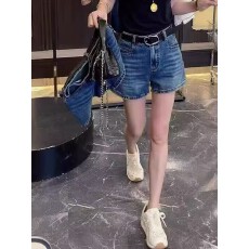 批发美式复古阔腿裤子女<b class='q'>春</b>秋季2025年宽松大码直筒牛仔不贴腿拖地裤子