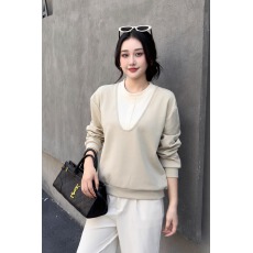 批发假两件独特即墨卫衣女款<b class='q'>妈妈</b>冬装2025新款爆款高端洋气小个子上衣