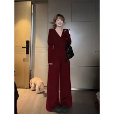 批发巨好看一整套装秋冬季2025新款小香风穿搭独特漂亮毛衣针织两件套