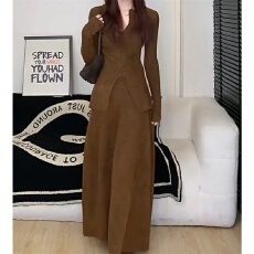 批发套装毛衣早秋穿搭2025款高级感洋气针织上衣绝美<b class='q'>半身裙</b>两件套