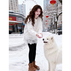 批发韩版蕾丝长袖t恤女秋冬内搭2026洋气高级感正肩胖MM长袖上衣