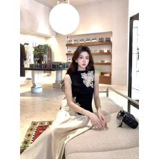 批发新中式2026夏季套装无袖内搭针织背心<b class='q'>蕾丝</b>拼接亲肤上衣高腰半身裙