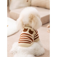 批发跨境狗狗<b class='q'>衣服</b>2026新款比熊泰迪雪纳瑞小型犬嬉皮狗宠物小狗毛<b class='q'>衣服</b>