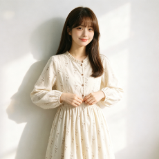 批发温柔风碎花蕾丝拼接气质<b class='q'>连衣裙</b>女早秋长袖收腰茶歇法式在逃<b class='q'>公主裙</b>