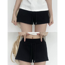 批发美式辣妹<b class='q'>运动包</b>臀短裤女夏季2026新款小个子高腰休闲<b class='q'>显瘦</b>修身热裤