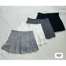 批发<b class='q'>实拍</b>复古辣妹运动感百褶裙2025年春夏高腰百搭包臀A字半身裙裤裙