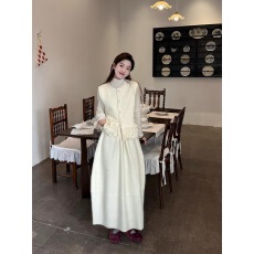 批发新中式女装中国风马甲高级感订婚礼服套装<b class='q'>旗袍</b>开春穿搭2025年<b class='q'>新款</b>