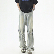 批发男士牛仔裤直筒宽松2026新款春夏秋<b class='q'>冬</b>季裤子男春秋休闲男款