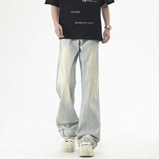 2026春秋季新款牛仔裤男士宽松直筒休闲百搭男裤夏季长裤子男秋季