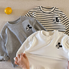 批发德绒儿童装内搭打底衫2025秋<b class='q'>冬</b>男女宝宝休闲弹力百搭保暖上衣T恤