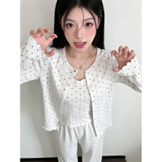 批发<b class='q'>睡衣</b>女正流行薄款风春夏纯欲风短袖子可外穿纯简约家居服韩日范