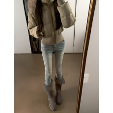 批发<b class='q'>弹力</b>款九分裤～浅蓝紧身牛仔裤女韩版气质提臀丰胯<b class='q'>弹力</b>铅笔九分裤