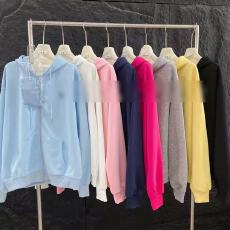 批发R家糖果色拉链连帽外套（配袜子）