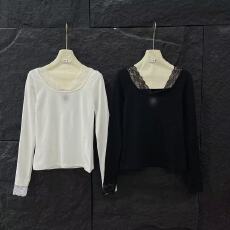 批发纯欲风蕾丝拼接长袖<b class='q'>T</b><b class='q'>恤</b>