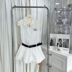 批发徽标<b class='q'>无袖</b>背心连衣裙（配腰带）