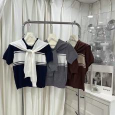 批发Polo领短袖<b class='q'>针织衫</b>（配披肩）