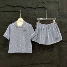 批发徽标字母细格纹<b class='q'>套装</b>