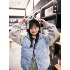 批发格子夹棉刺绣格子棉服<b class='q'>马甲</b>保暖无袖背心