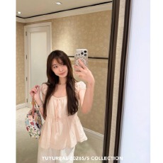 批发塞西莉亚浪漫<b class='q'>蕾丝</b>花边天丝苎麻小上衣女装U领短袖