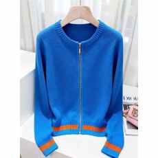 批发高级感时尚气质减龄显瘦<b class='q'>圆领</b><b class='q'>针织</b>衫女2026春季新款设计感长袖毛衣