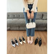 批发欧美风<b class='q'>简约</b>百搭气质尖头高跟包头单鞋