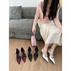 批发<b class='q'>欧美</b>风气质百搭高跟细跟包头单鞋